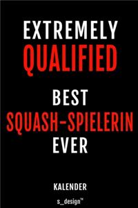 Kalender für Squash Spieler / Squash-Spielerin