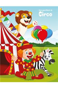 Livro para Colorir de Circo