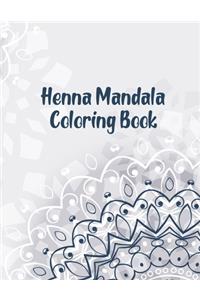 Henna Mandala Coloring Book