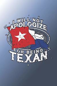 Will Not Apologize For Being Texan Dot Grid