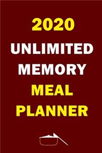 2020 Unlimited Memory Meal Planner