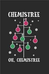 Christmas Chemis Tree Notebook
