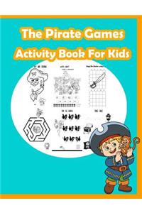 Pirate Games Activity Book for Kids