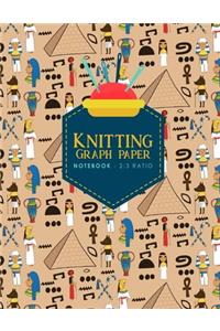 Knitting Graph Paper Notebook - 2
