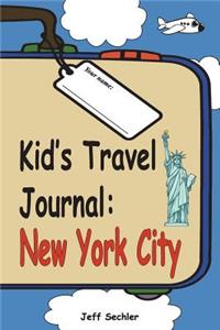 Kid's Travel Journal - New York City