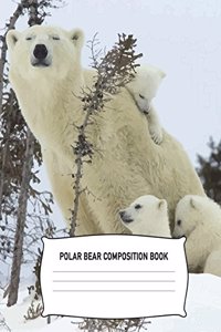 Polar Bear Composition Book