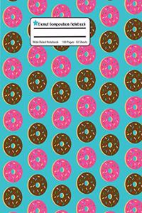 Donut Composition Notebook