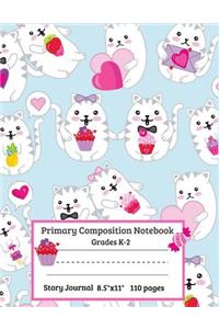 Primary Composition Notebook, Grades K-2, Story Journal
