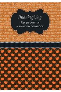 Thanksgiving Recipe Journal