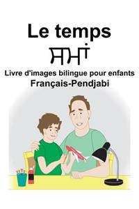 Français-Pendjabi Le temps Livre d'images bilingue pour enfants