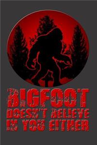 Bigfoot Doesn't Believe in You Either