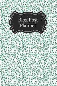 Blog Post Planner