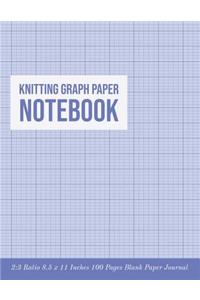 Knitting Graph Paper Notebook