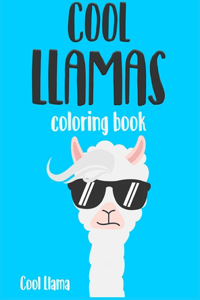 Cool LLama Coloring Book for Adults