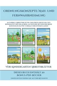 Vor-Kindergarten Arbeitsblätter (Ordnungskonzepte