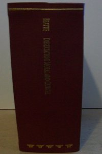 Dissertations Moral and Critical