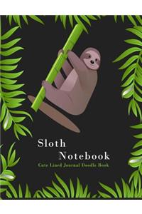 Sloth Notebook