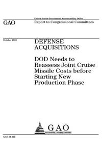 Defense acquisitions