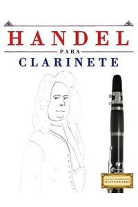 Handel para Clarinete