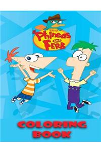 Phineas and Ferb Coloring Book