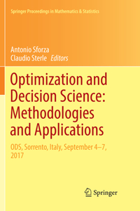 Optimization and Decision Science: Methodologies and Applications