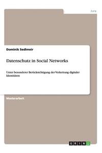 Datenschutz in Social Networks