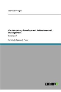 Contemporary Development in Business and Management