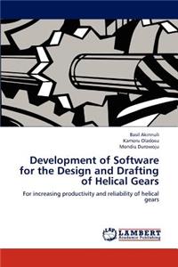 Development of Software for the Design and Drafting of Helical Gears