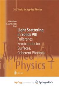 Light Scattering in Solids VIII