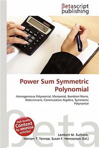 Power Sum Symmetric Polynomial
