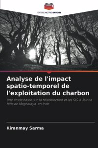 Analyse de l'impact spatio-temporel de l'exploitation du charbon
