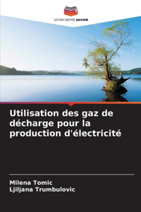 Utilisation des gaz de décharge pour la production d'électricité