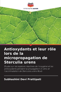 Antioxydants et leur rôle lors de la micropropagation de Sterculia urens