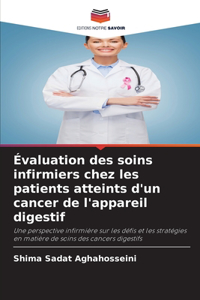 Évaluation des soins infirmiers chez les patients atteints d'un cancer de l'appareil digestif