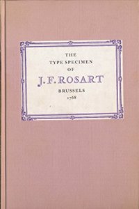 The Type Specimen of Jacques-François Rosart, Brussels, 1768
