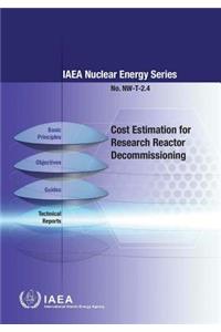 Cost Estimation for Research Reactor Decommissioning