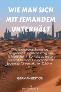 wie man sich mit jemandem unterhält