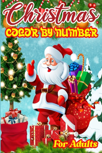 Christmas Color By Number For Adults