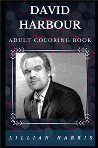 David Harbour Adult Coloring Book