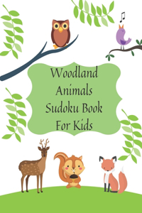 Woodland Animals Sudoku Book For Kids