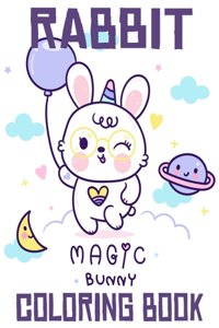 Rabbit Magic Bunny Coloring Book