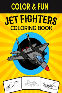 Jet Fighters Coloring Book