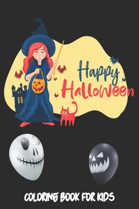 Happy Halloween Coloring book for Kids