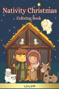 Nativity Christmas Coloring Book