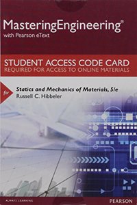 Mastering Engineering with Pearson Etext -- Standalone Access Card -- For Statics and Mechanics of Materials