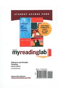MyLab Reading with Pearson eText -- Standalone Access Card -- for Efficient and Flexible Reading