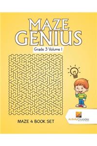 Maze Genius Grade 3 Volume 1
