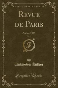 Revue de Paris, Vol. 14