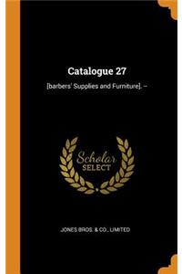 Catalogue 27