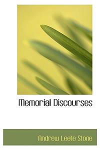 Memorial Discourses